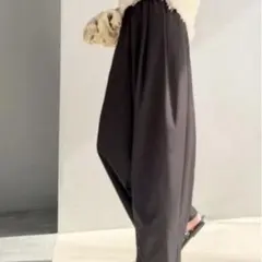 ブラウン ワイドパンツ SMALLサイズ　値下げしました‼️