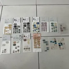 amifa フット用ジェルネイルシール まとめ売り