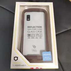 新品 iFace reflection AQUOS wish3 ケース ブラウンのサムネイル