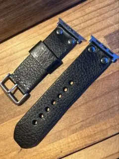Apple Watch用イタリアンレザーベルト「44〜49mm対応」