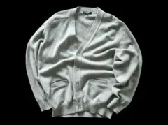 FUKAKI Pure Cashmere Cardigan Gray LL