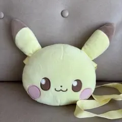 ポケピース　肩掛けぬいぐるみバッグ〜ピカチュウ