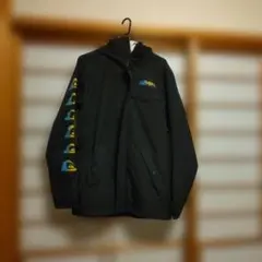 Quiksilver フード付きスノーボード　ジャケット 黒　sサイズのサムネイル