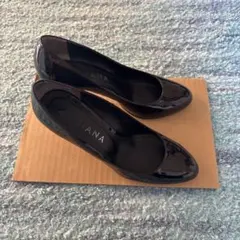 DIANA ブラック パンプス