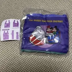東京ディズニーリゾート　レトロ柄エコバッグ　ベイマックス