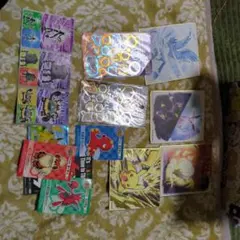 ポケモンステッカー、台紙セット