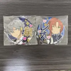 あんスタ 瀬名泉 月永レオ 応援缶バッジ