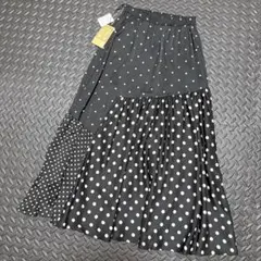 BEARDSLEY＊ドットパッチワークスカート ロングラン人気スカート