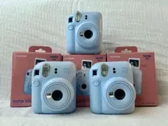 【美品】Fujifilm instax mini 12 チェキ パステルブルー
