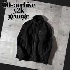 00s archive mouton riders jacket y2k