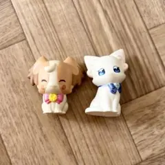 わんだふるぷりきゅあ　スウィートパールドール２猫屋敷ユキ　犬飼こむぎ
