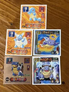 ポケモン最強シール烈伝 フシギバナ リザードン カメックス ピカチュウ