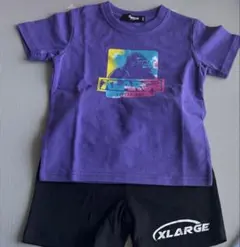 XLARGEKIDS キリン柄 Tシャツ＆ショートパンツ セット - メルカリ