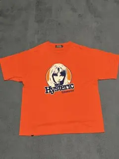 Hysteric Glamour オレンジ Tシャツ