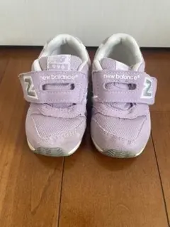 New Balance 13.5cm ラベンダー スニーカー