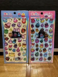 正規品 プチドロップステッカー ほっぺちゃん 2枚セット
