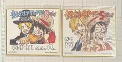 ワンピース ミニ色紙 2種