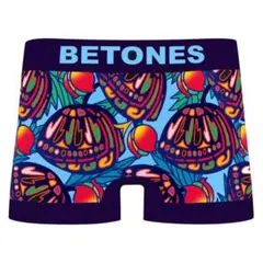 新作【BETONES】ポピー 紫 メンズ ボクサーパンツ 植物 花 絵 アートのサムネイル