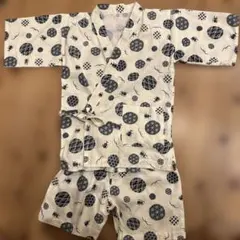 120サイズ 和柄 甚平 ショートパンツ