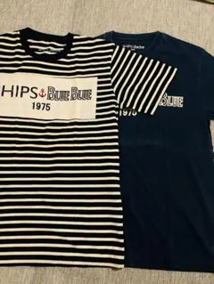 【最終・新品セット】SHIPS×BLUE BLUE コラボ Tシャツ Mサイズ