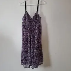 【AuntieRosa】ダルメシアン柄　チュニック　パープル　Mサイズのサムネイル