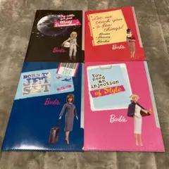 Barbie バービー クリアファイル 4枚セットのサムネイル