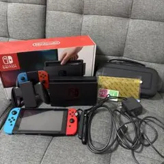 雄*太様 Nintendo Switch 本体 赤/青