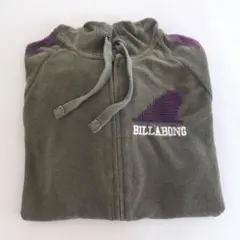 BILLABONG　半袖ジップアップパーカー　Mのサムネイル