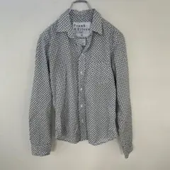 Frank & Eileen BARRY スキッパーシャツ　総柄　飛行機