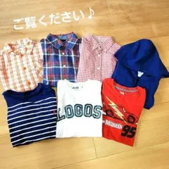 秋冬物 7品【120】美品あり 男の子 長袖 パーカー まとめ 1着200円