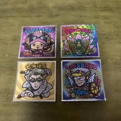 ビックリマンシール ONEPIECE 呪術廻戦 コラボ 4枚セット