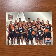 ①1996 USA Basketball Team THE TEAM カード