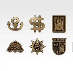 一番くじ　ジョジョの奇妙な冒険　h賞 コンプリート　　メタルピンズコレクション