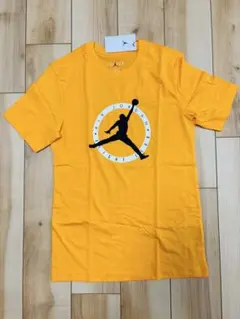 NIKE Jordan Flight MVPTシャツ黄色Sナイキ新品タグ付未使用