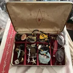 70年代後半に購入箱の中の小物は対象外アンティーク ジュエリーボックス 小物入れ