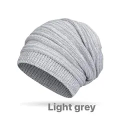 【小顔効果◎】オールシーズン　男女兼用 ルーズニットキャップ ビーニー 帽子