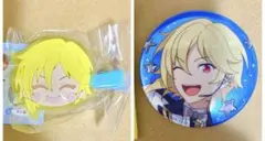 あんスタ　ラビッツ　仁兎なずな　みにコレ　前髪クリップ　スタライ缶バッジ