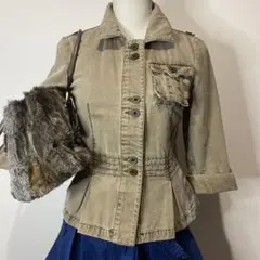 グランジ ミリタリージャケット