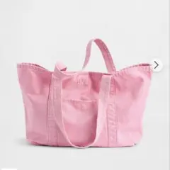 GAP ロゴトートバッグ ネオンピンク - メルカリ