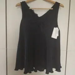 DES PRES シルク100%ノースリーブ チュニックのサムネイル