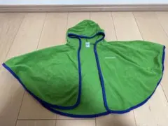 mont-bell ベビー フリース ポンチョ FREE 緑 モンベル