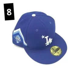 ASG MLB 59FIFTY 青 ブルー ドジャース ニューエラ キャップ