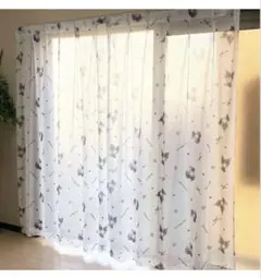 KUROMI MY MELODY レースカーテン 2枚組 100x176cm