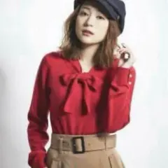 ボウタイ ニット