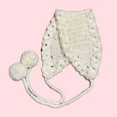 イヤーマフ　耳当て　ヘッドドレス　バブーシュカ　ハンドメイド