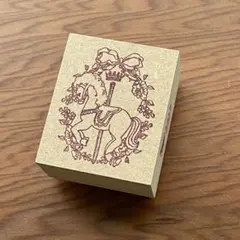 ant's Handmade Market 木馬 スタンプ はんこ