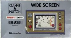 ワ*！様 ゲーム&ウォッチ スヌーピーテニス 第17作】 SP-30 スヌーピーテニス - どこでもGAME&WATCH