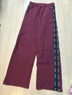 RVCA スウェットパンツ ボルドー Sサイズ