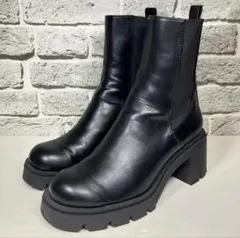 【極美品】お値下げ‼️ZARA サイドゴアブーツ 厚底 トラックソール サイズ38