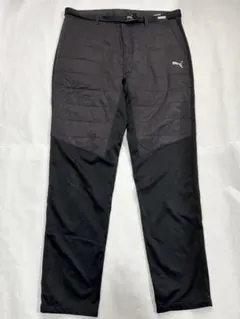 PUMA プーマ ゴルフウェア 中綿入りパンツ ブラック メンズ　XLサイズ